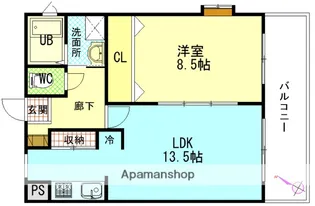 サラマンカビル【1階】の間取り