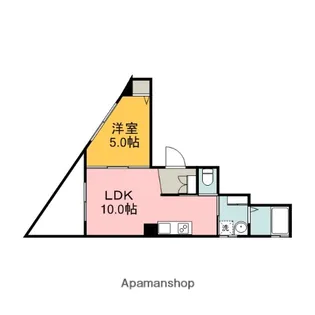アイビースクエア寺町【8階】の間取り