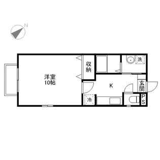 プリメーラ石井城上【2階】の間取り