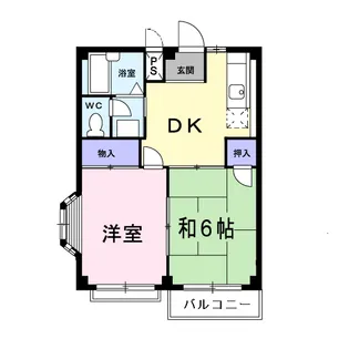 エルディムSB【203号室】の間取り