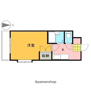 87Gメゾンマスイ(旧 メゾン増井)【112号室】の間取り