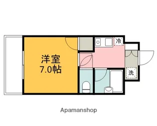 ハーモニー33【111号室】の間取り