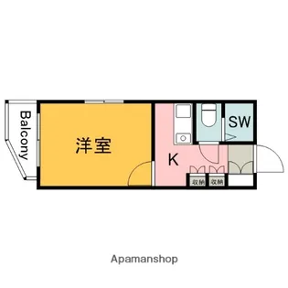 章栄NO10【2階】の間取り