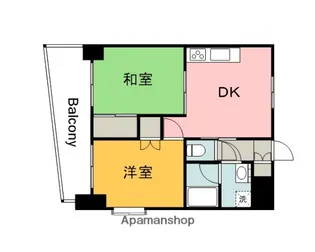 古市ザ・スカイ(旧CALM古市)【5階】の間取り