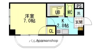 エスペランサミト【2階】の間取り