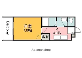 カーサ大塚【3階】の間取り