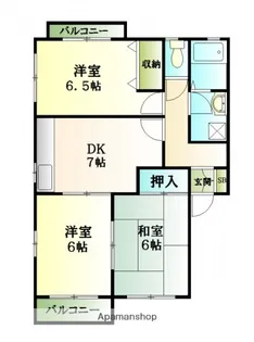 イトウハイム【2階】の間取り