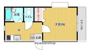 セレーノ祇園【1階】の間取り
