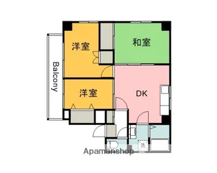 シルク西原【3階】の間取り