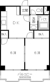 ネオデラサンテ【1階】の間取り