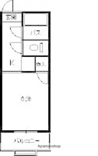 ネオデラサンテ【4階】の間取り