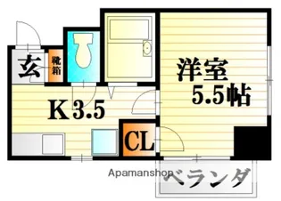 レジャンデールⅠ【7階】の間取り