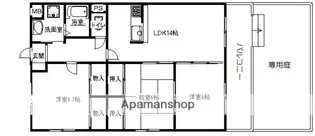 ベルメゾン【1階】の間取り