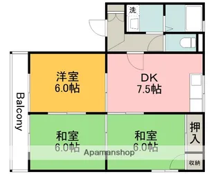 フレグランス大上【201号室】の間取り