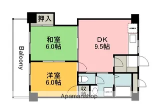 リバーサイド小島【505号室】の間取り