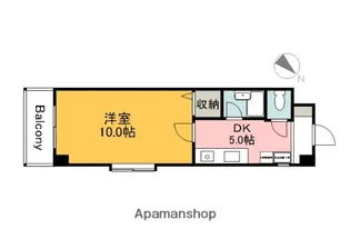 プラムグロウブ【208号室】の間取り