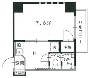 サニーフォーラム【2階】の間取り