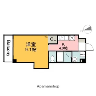 KTビル【3階】の間取り