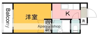 コーポヤマガタ【202号室】の間取り