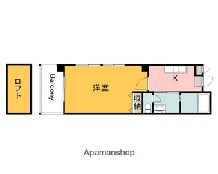 第13平勝ビル【3階】の間取り