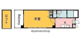 第13平勝ビル【2階】の間取り