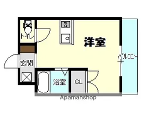 中ビル・10(ナカビルテン)【1階】の間取り