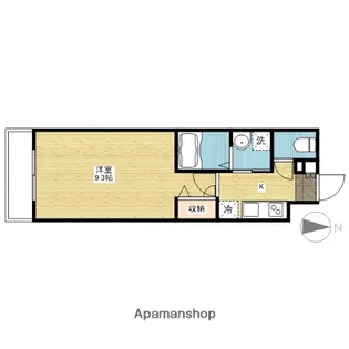 WELL-BE4【1階】の間取り