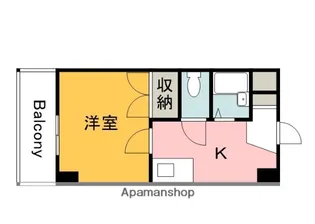 コーポエコード【403号室】の間取り