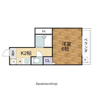 天一ビル【3階】の間取り