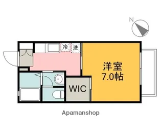 グランドールKⅡ【2階】の間取り