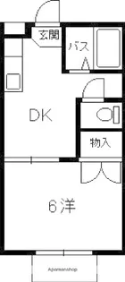 カナディアンおみかどA棟【2階】の間取り