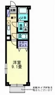 セントラル五月【1階】の間取り