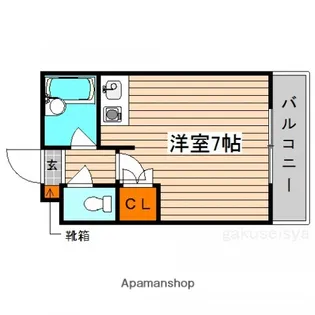 アネックス【2階】の間取り