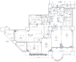 A.CITYタワーズイースト【14階】の間取り