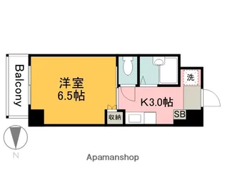 エスポワールムラタ【7階】の間取り