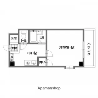 リヴラン西原Ⅱ【301号室】の間取り