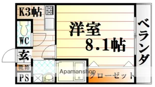 ヴィラ・サクラ【2階】の間取り