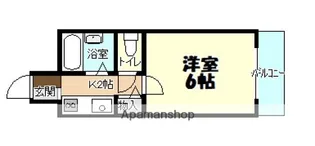 メルカード弐番館【3階】の間取り