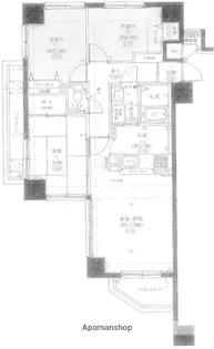 サンシティ安東駅前プラザ【4階】の間取り