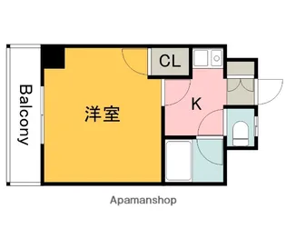 RYOSO BLDⅡ【502号室】の間取り