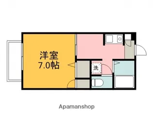 フローラルM【2階】の間取り