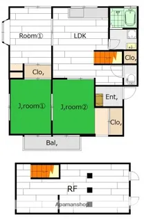 ハイム寺尾【2階】の間取り