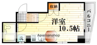 Y’Z B.L.D緑井【2階】の間取り