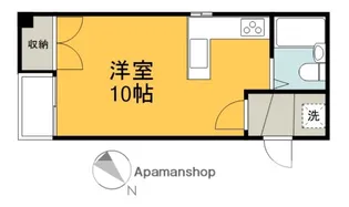 K.Uハウス【3階】の間取り