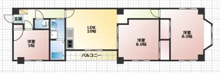 スカイシティ9番館【301号室】の間取り