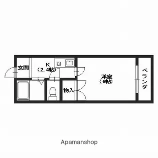 ルーラルエヌ【1階】の間取り