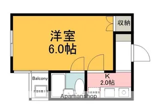 D.HEIM【2階】の間取り