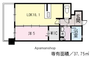 サニーロード大町駅前【5階】の間取り