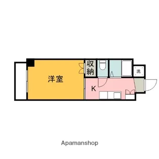 カーサ祇園【3階】の間取り