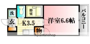 アストラルヤマナカ【7階】の間取り